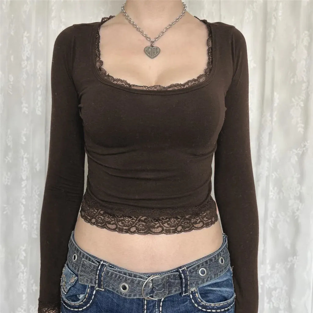 Vintage Graphic T-Shirt: Fairy Grunge Autumn Tops - T-Shirts - 2
