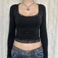 Vintage Graphic T-Shirt: Fairy Grunge Autumn Tops - T-Shirts - 9