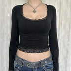 Vintage Graphic T-Shirt: Fairy Grunge Autumn Tops - T-Shirts - 9