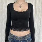 Vintage Graphic T-Shirt: Fairy Grunge Autumn Tops - T-Shirts - 1