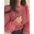 Vintage Harajuku Lantern Sleeve Knit Sweater - Sweaters - Sweater / Pullover - 9