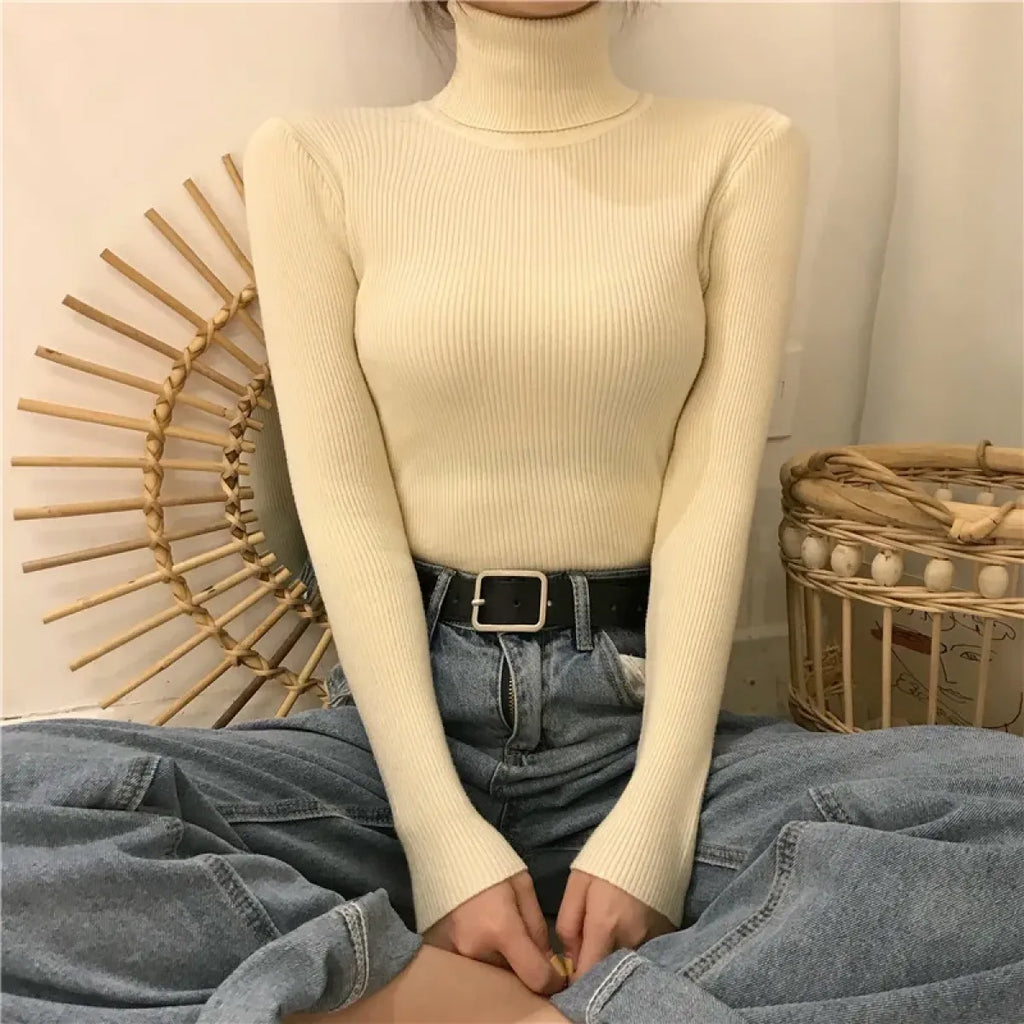 Vintage Harajuku Turtleneck Sweater - Sweaters - 37