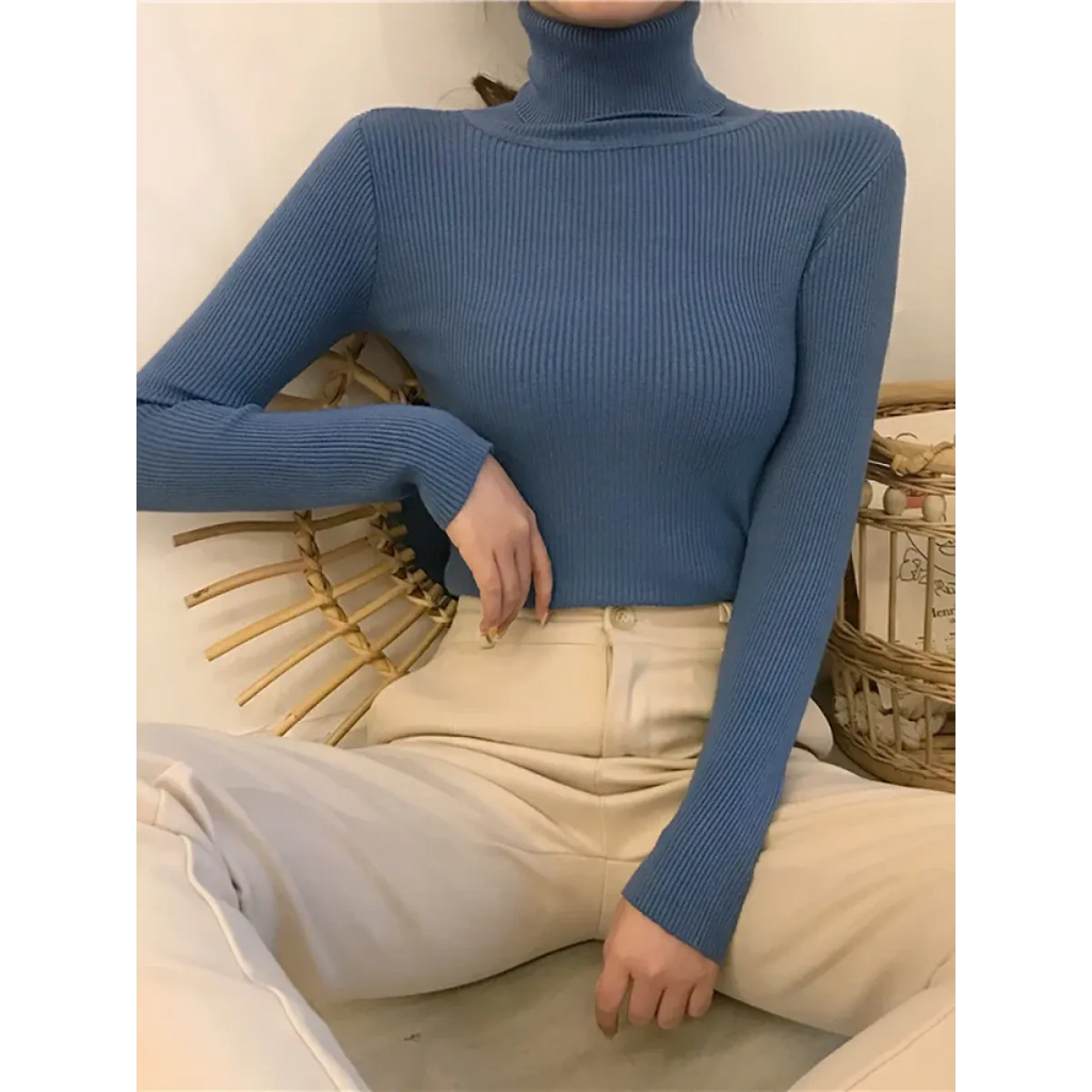 Vintage Harajuku Turtleneck Sweater - Sweaters - 11