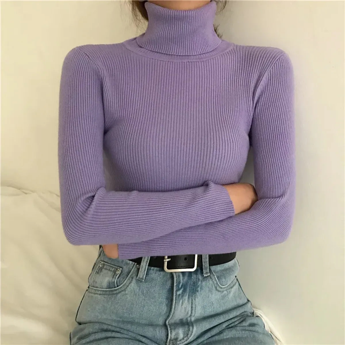 Vintage Harajuku Turtleneck Sweater - Sweaters - 30