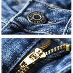 Vintage High Waisted Ripped Jeans - Bottoms - 11