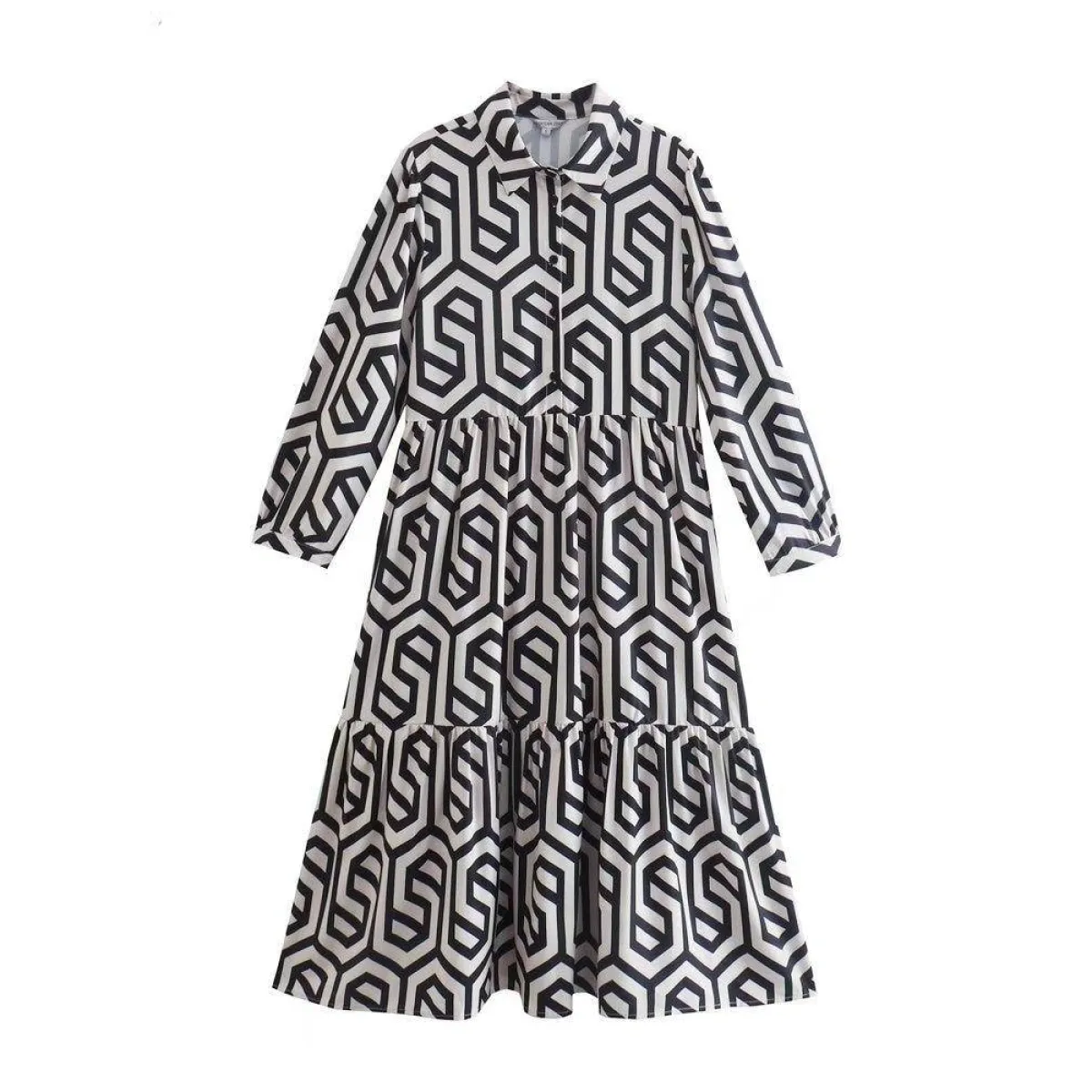 Vintage-Inspired Dress - All Dresses - 3