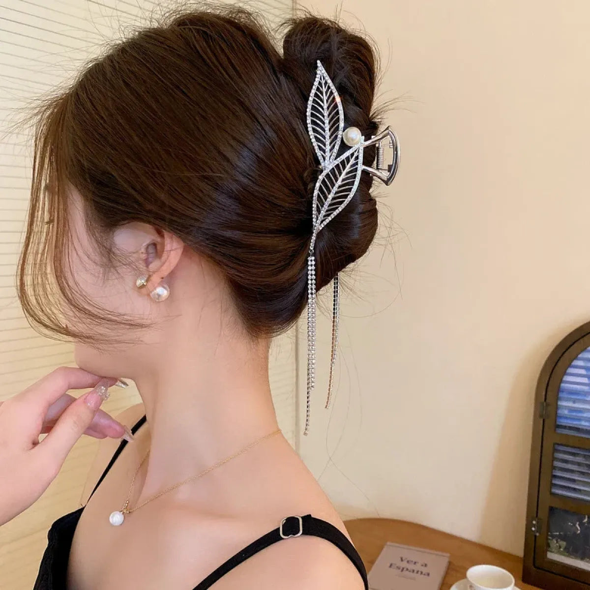 Vintage Leaf Tassel Hair Clip - Best Sellers - Hair Accessories - 3