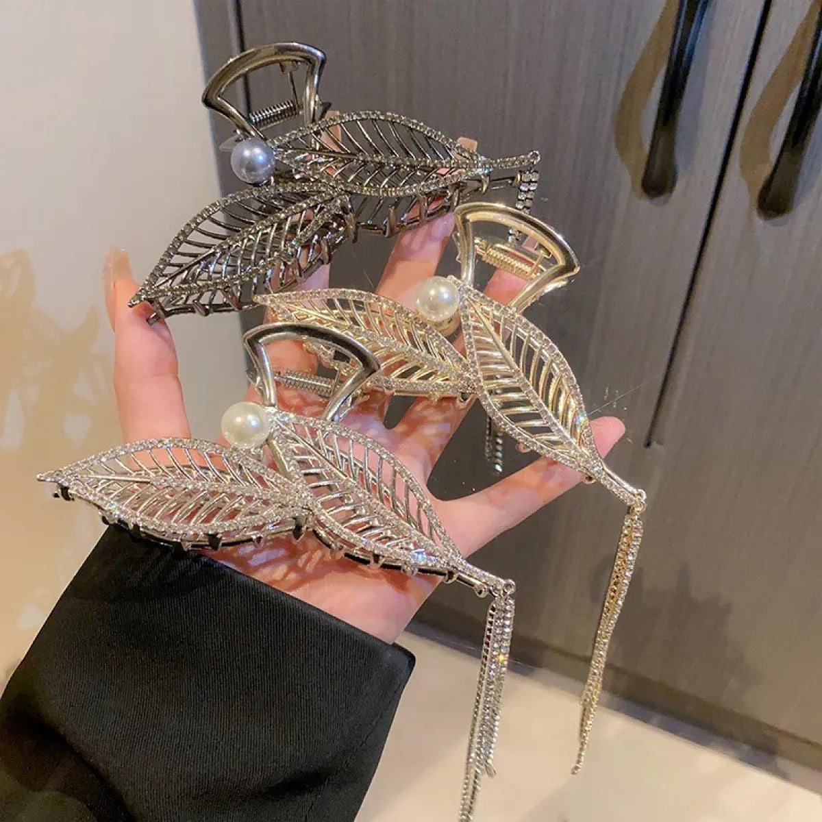 Vintage Leaf Tassel Hair Clip - Best Sellers - Hair Accessories - 5