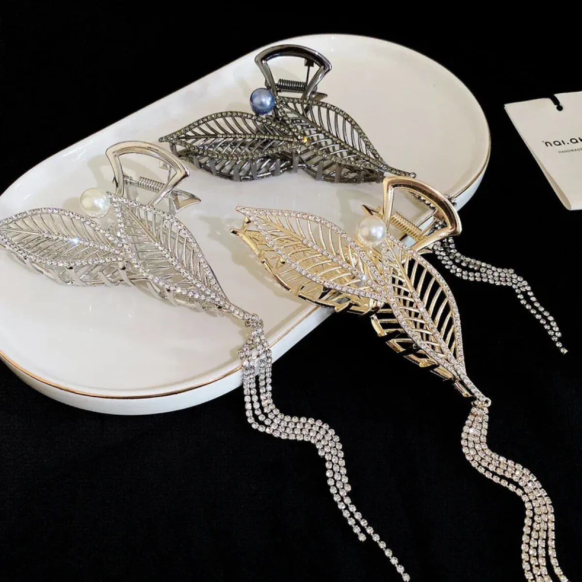 Vintage Leaf Tassel Hair Clip - Best Sellers - Hair Accessories - 6