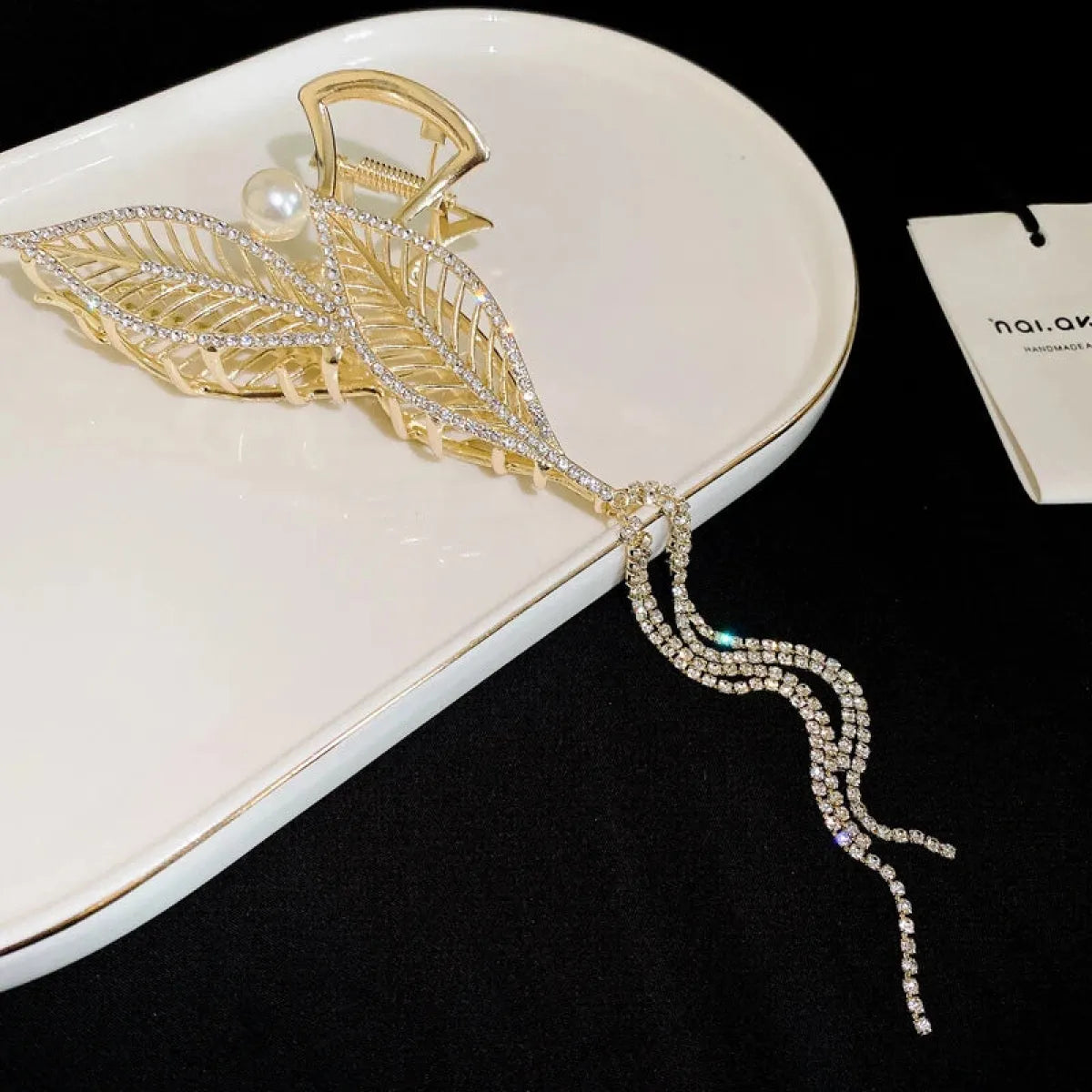 Vintage Leaf Tassel Hair Clip - Best Sellers - Hair Accessories - 7