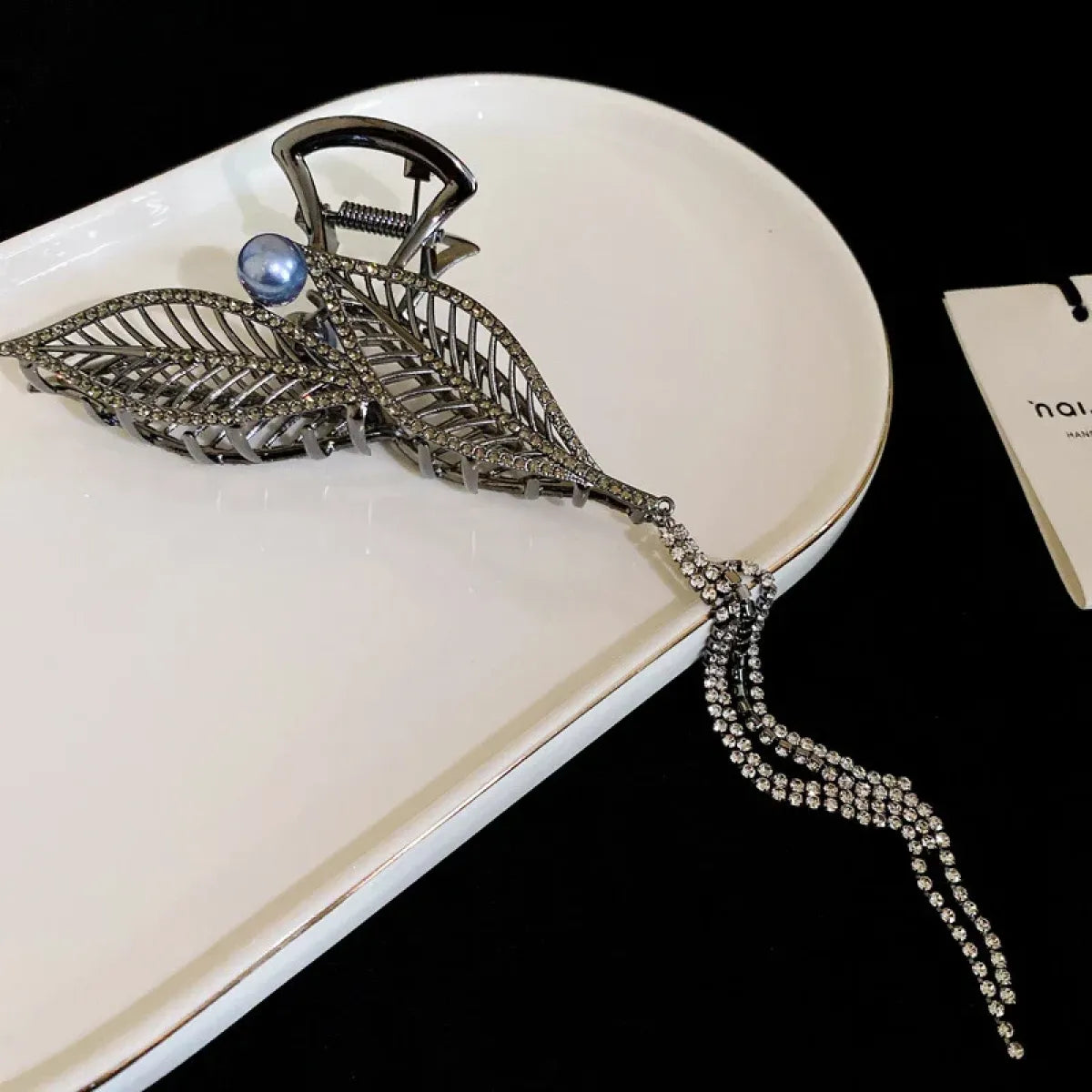 Vintage Leaf Tassel Hair Clip - Best Sellers - Hair Accessories - 8