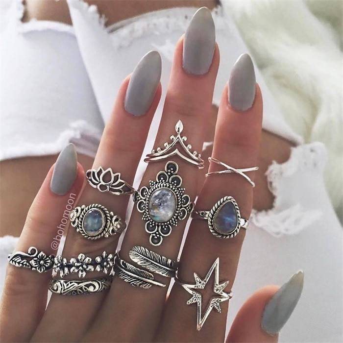 Vintage Rings Set - 14 - Women’s Jewelry - Rings - 16 - 2024