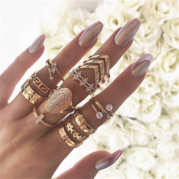 Vintage Rings Set - 2 - Women’s Jewelry - Rings - 19 - 2024