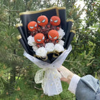 Kawaii Cartoon Vinyl Doll Bouquet – Stitch Pikachu Rilakkuma Gift Set - Harajuku Style - Plushie - 6