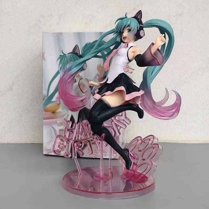 Adorable Anime Miku: Chibi Virtual Idol PVC Action Figure - Birthday Hatsune - Anime - Action & Toy Figures - 6 - 2024