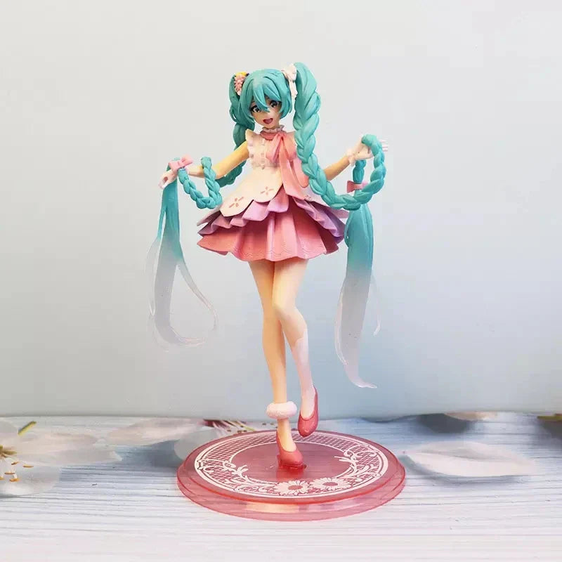 Adorable Anime Miku: Chibi Virtual Idol PVC Action Figure - Long hair Hatsune - Anime - Action & Toy Figures - 10 - 2024