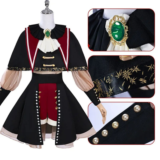 Wakaba Mutsumi Ave Mujica Cosplay Costume Set - Dresses - Cosplay - 1