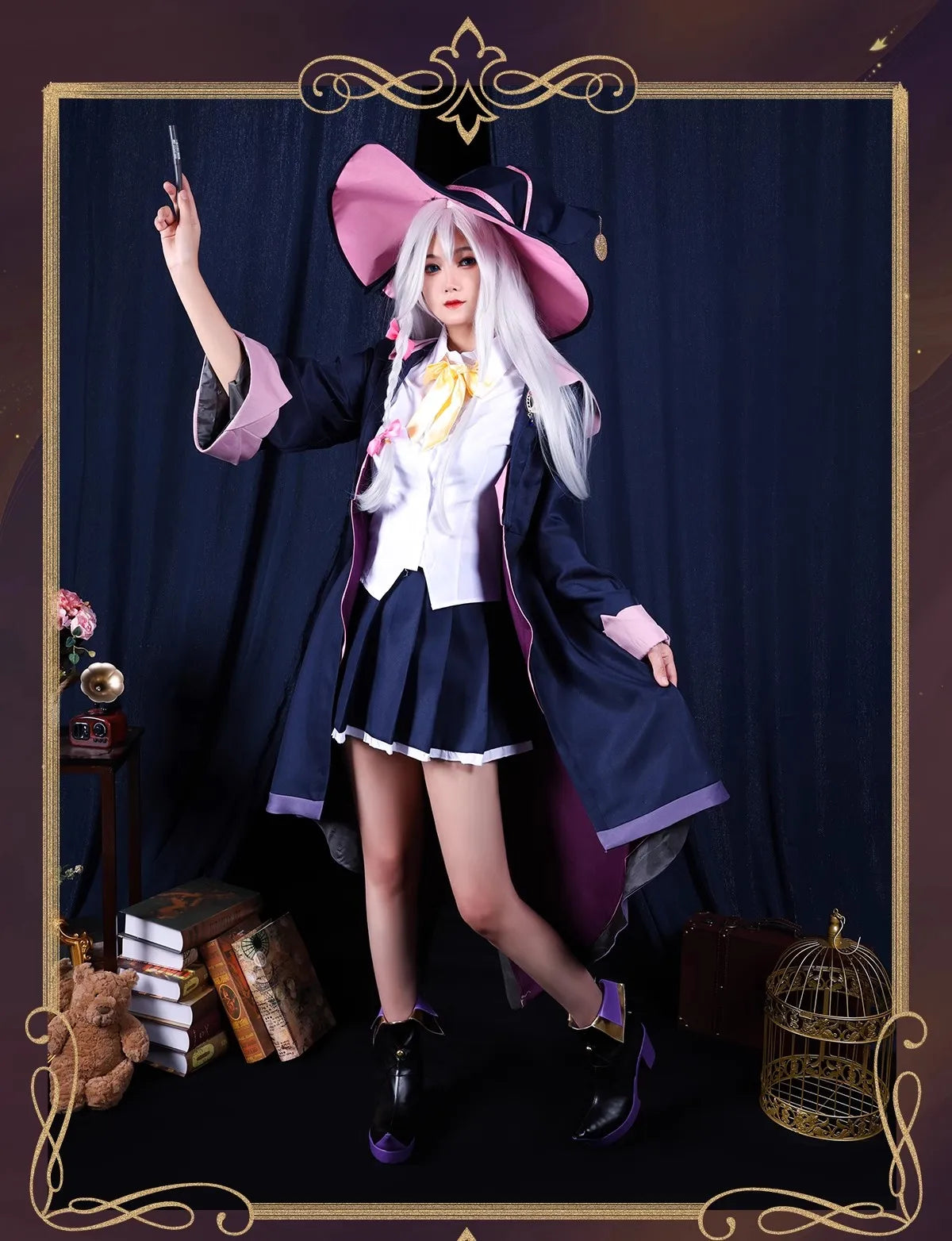 Wandering Witch Elaina Cosplay Costume – Full Set Halloween Outfit - Anime - Costumes - 2024 - 8 - Worldwide Shipping