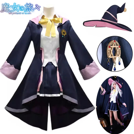 Wandering Witch Elaina Cosplay Costume – Full Set Halloween Outfit - Anime - Costumes - 2024 - 1 - Worldwide Shipping