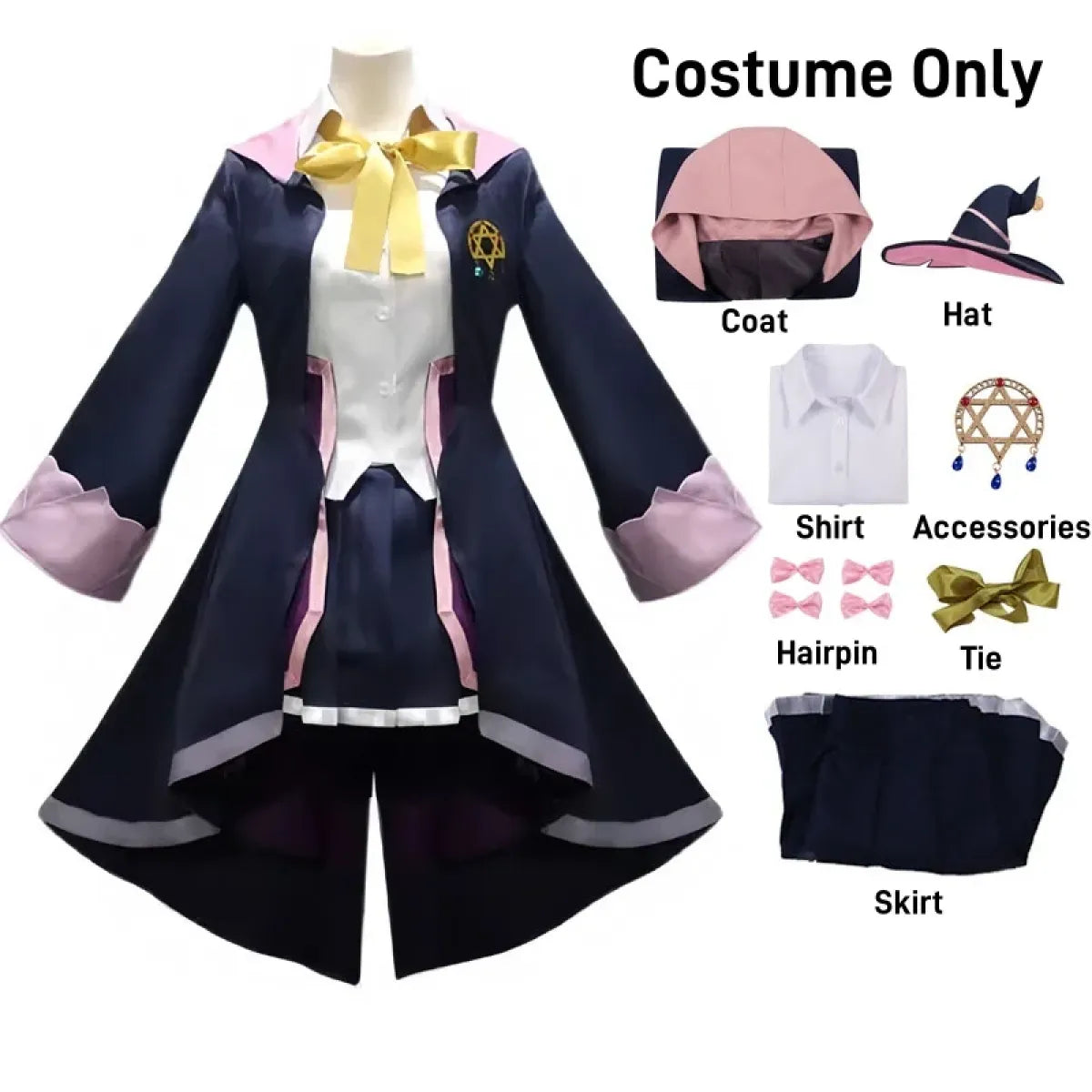 Wandering Witch Elaina Cosplay Costume – Full Set Halloween Outfit - Anime - Cosplay - 10