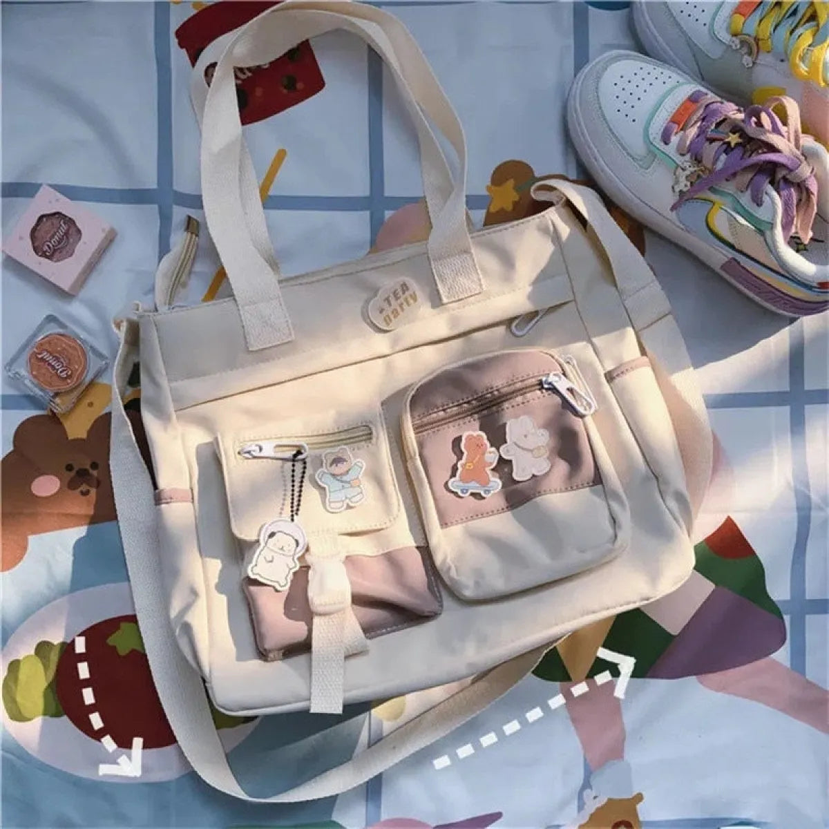 Waterproof Canvas Handbag - Accessories - 9