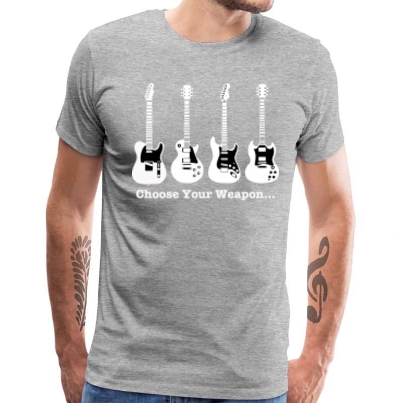 Choose Your Weapon T-Shirt - Gray / XS - T-Shirts - Shirts & Tops - 14 - 2024