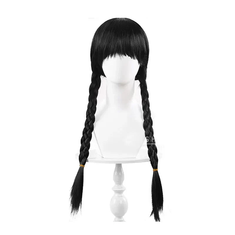 Wednesday Addams Cosplay Dress - style C / M - All Dresses - Costumes - 8 - 2024