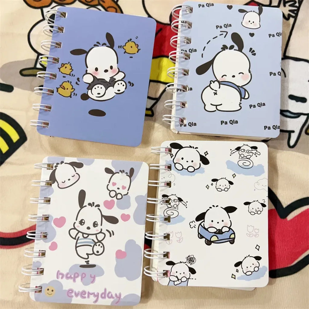 Sanrio Pochacco A7 Weekly Planner Notebook - Harajuku Style - Notebook / Journal - 1