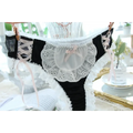 Lace Black and White Cotton Panties - Women’s Clothing & Accessories - Panties - 7
