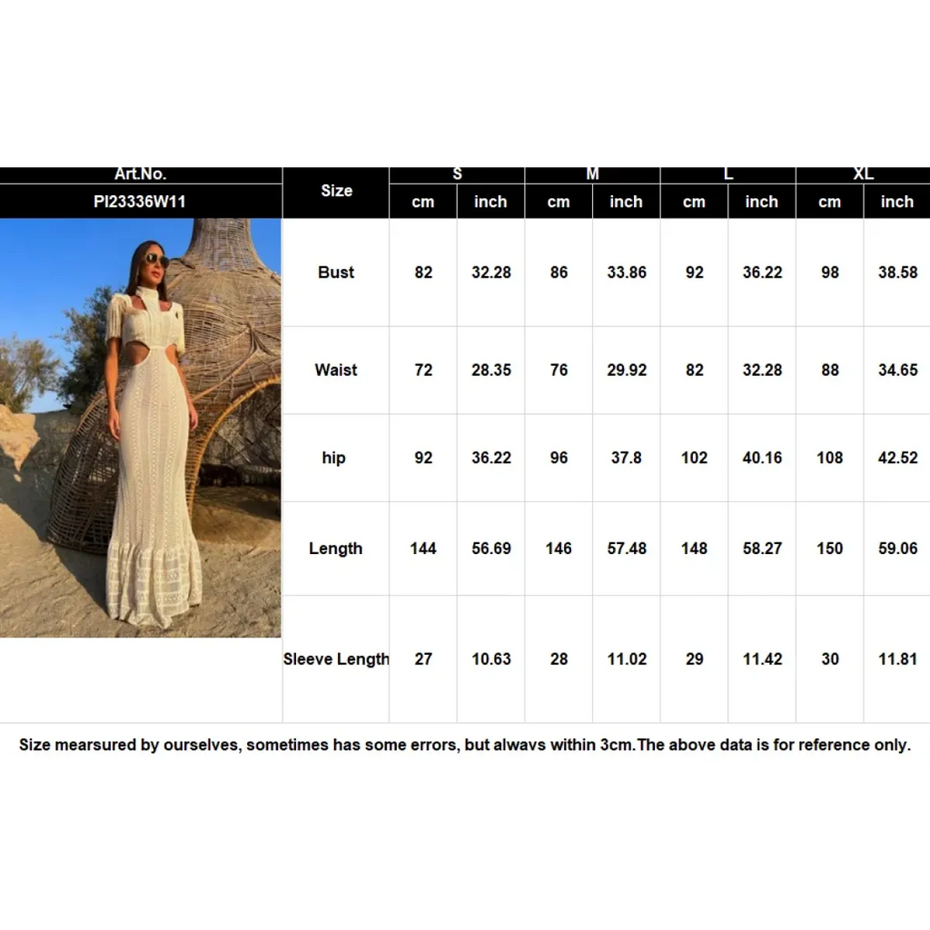 White Lace Turtleneck Dress: Sexy Slim Fit with Tassel Sleeves - All Dresses - 8