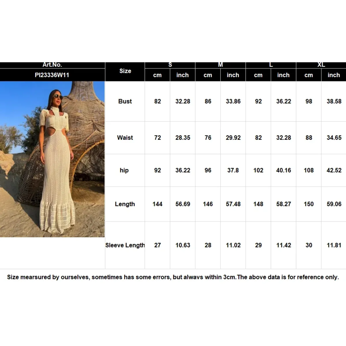 White Lace Turtleneck Dress: Sexy Slim Fit with Tassel Sleeves - All Dresses - 8