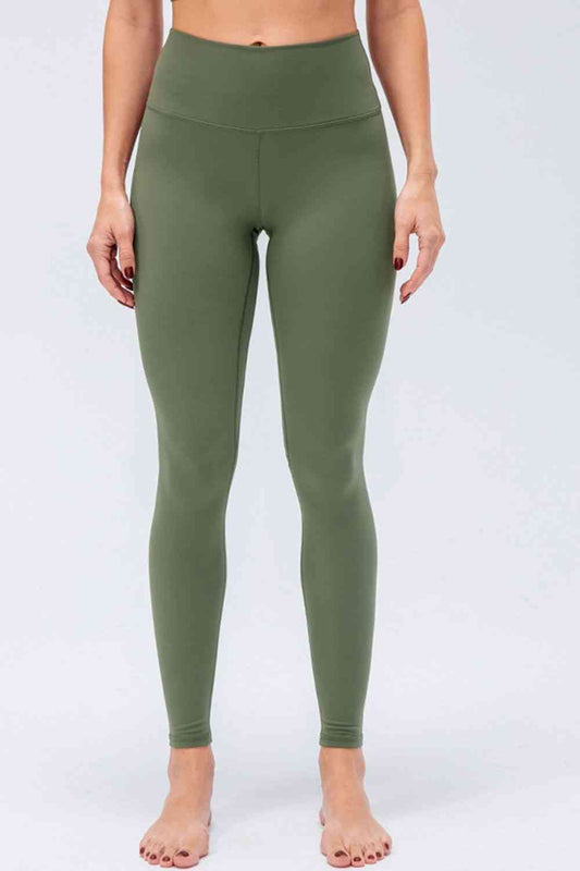 Wide Waistband Slim Fit Active Leggings - Leggings - Activewear - 2 - 2024