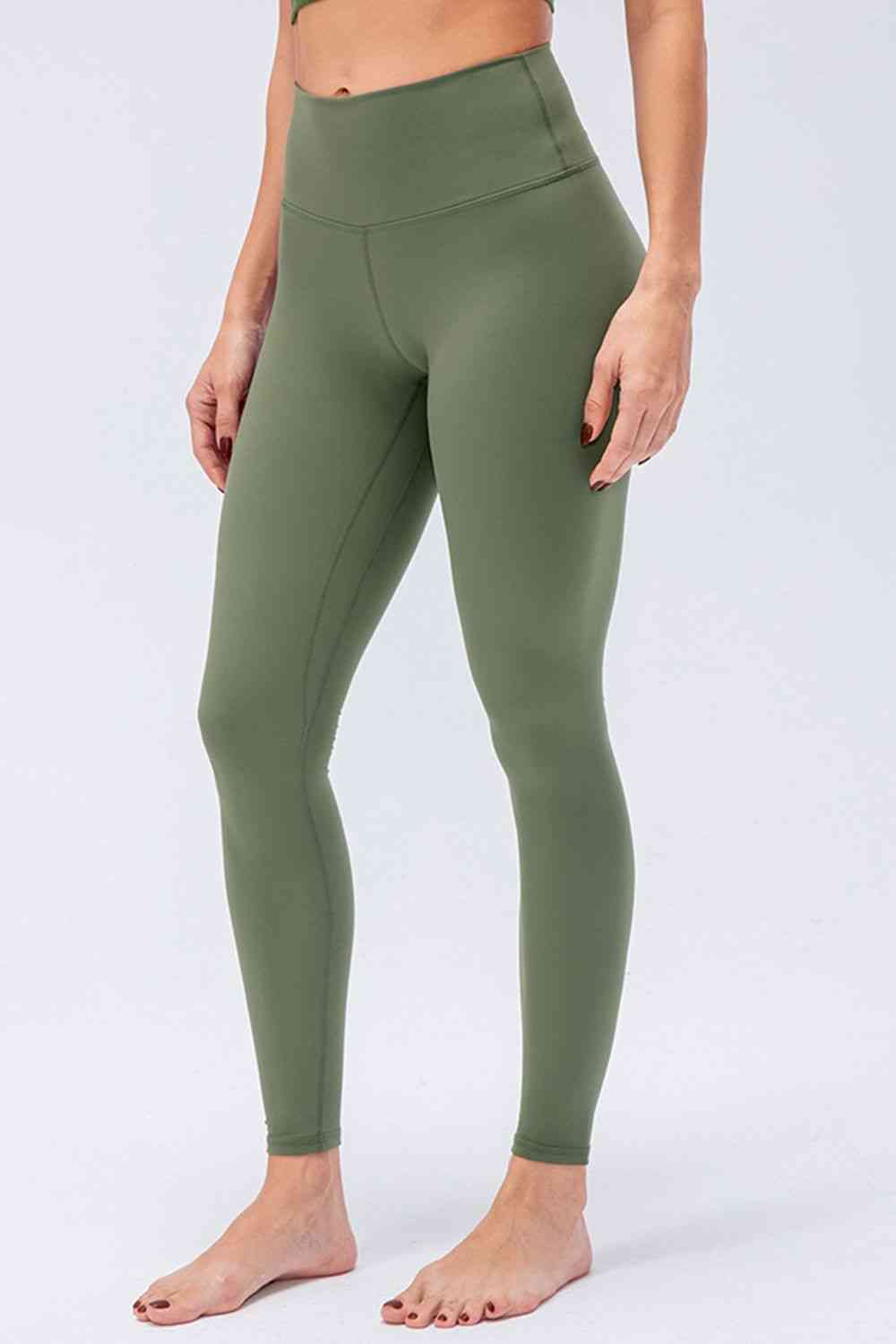 Wide Waistband Slim Fit Active Leggings - Leggings - Activewear - 22 - 2024