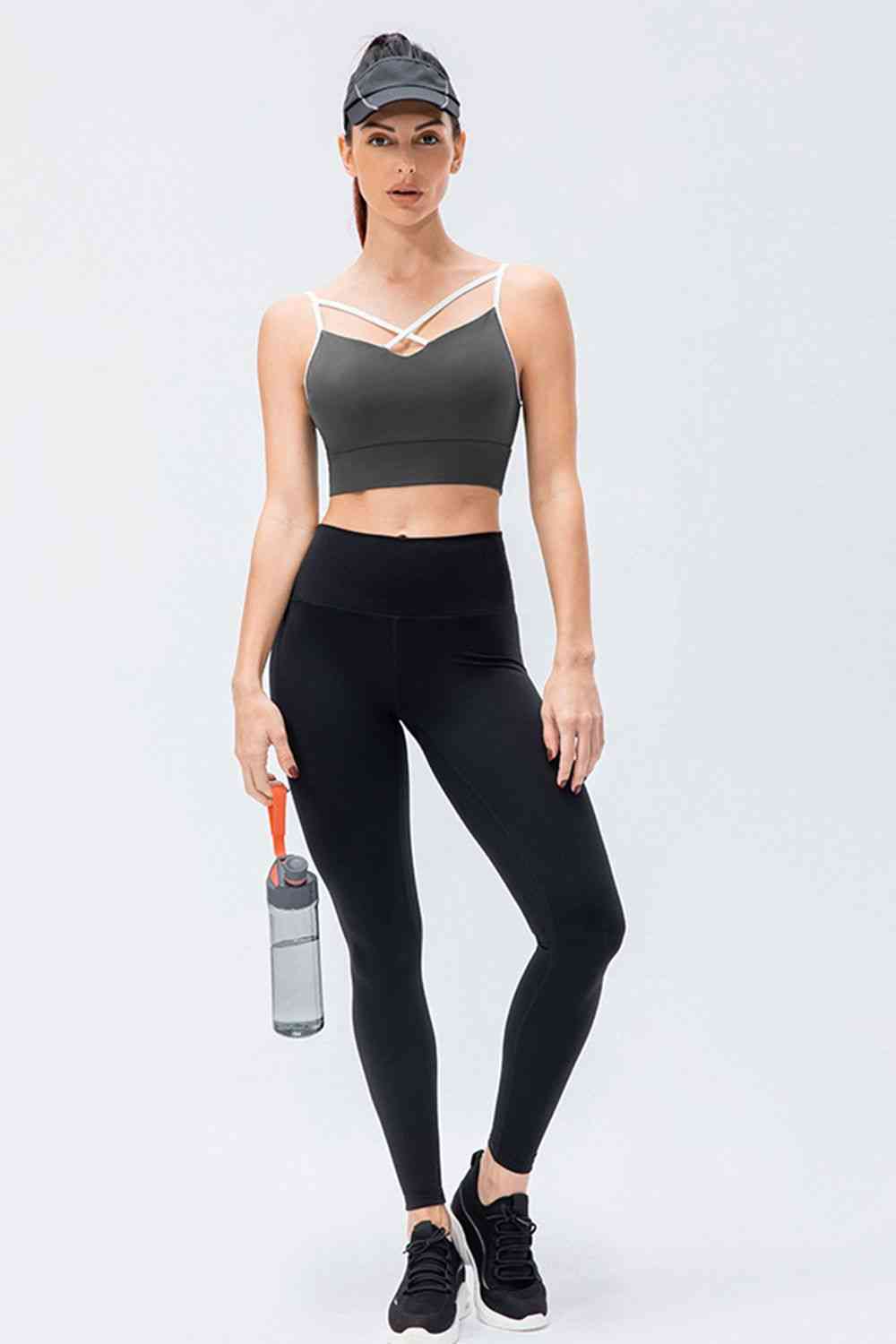 Wide Waistband Slim Fit Active Leggings - Leggings - Activewear - 6 - 2024