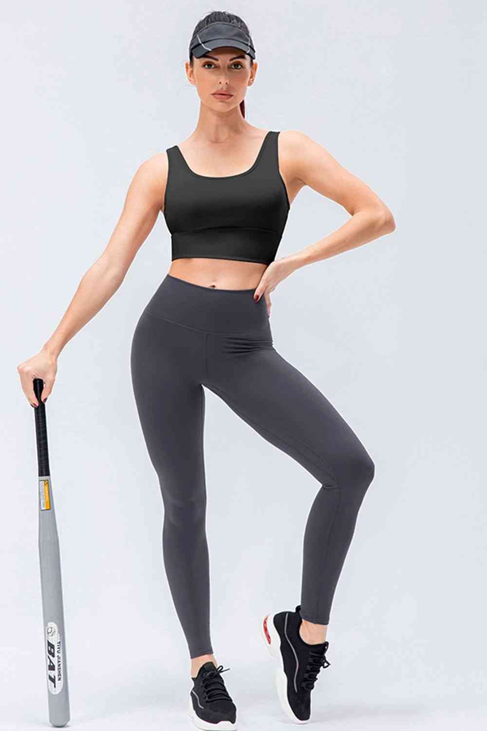 Wide Waistband Slim Fit Active Leggings - Leggings - Activewear - 9 - 2024