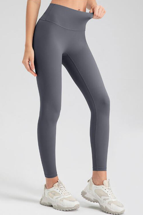 Wide Waistband Sport Leggings - Leggings - Activewear - 14 - 2024