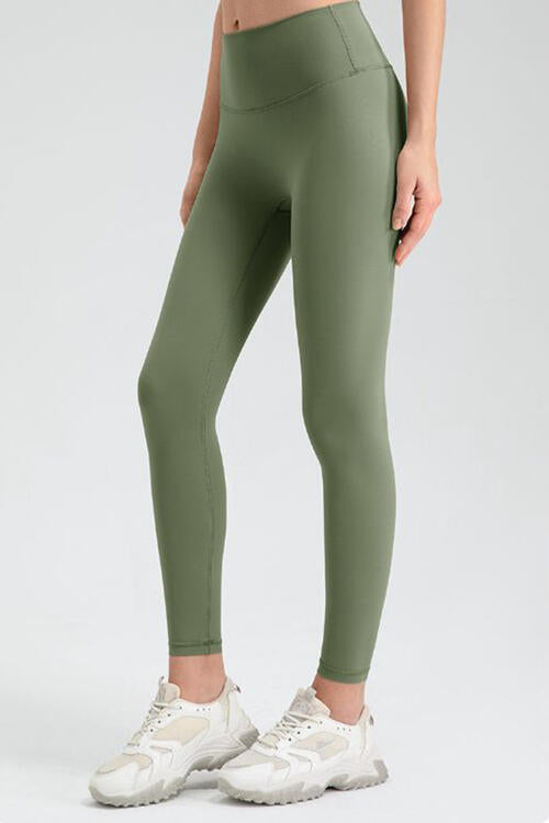 Wide Waistband Sport Leggings - Leggings - Activewear - 17 - 2024