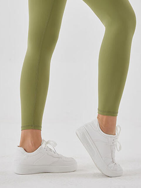 Wide Waistband Sports Leggings - Leggings - Activewear - 6 - 2024