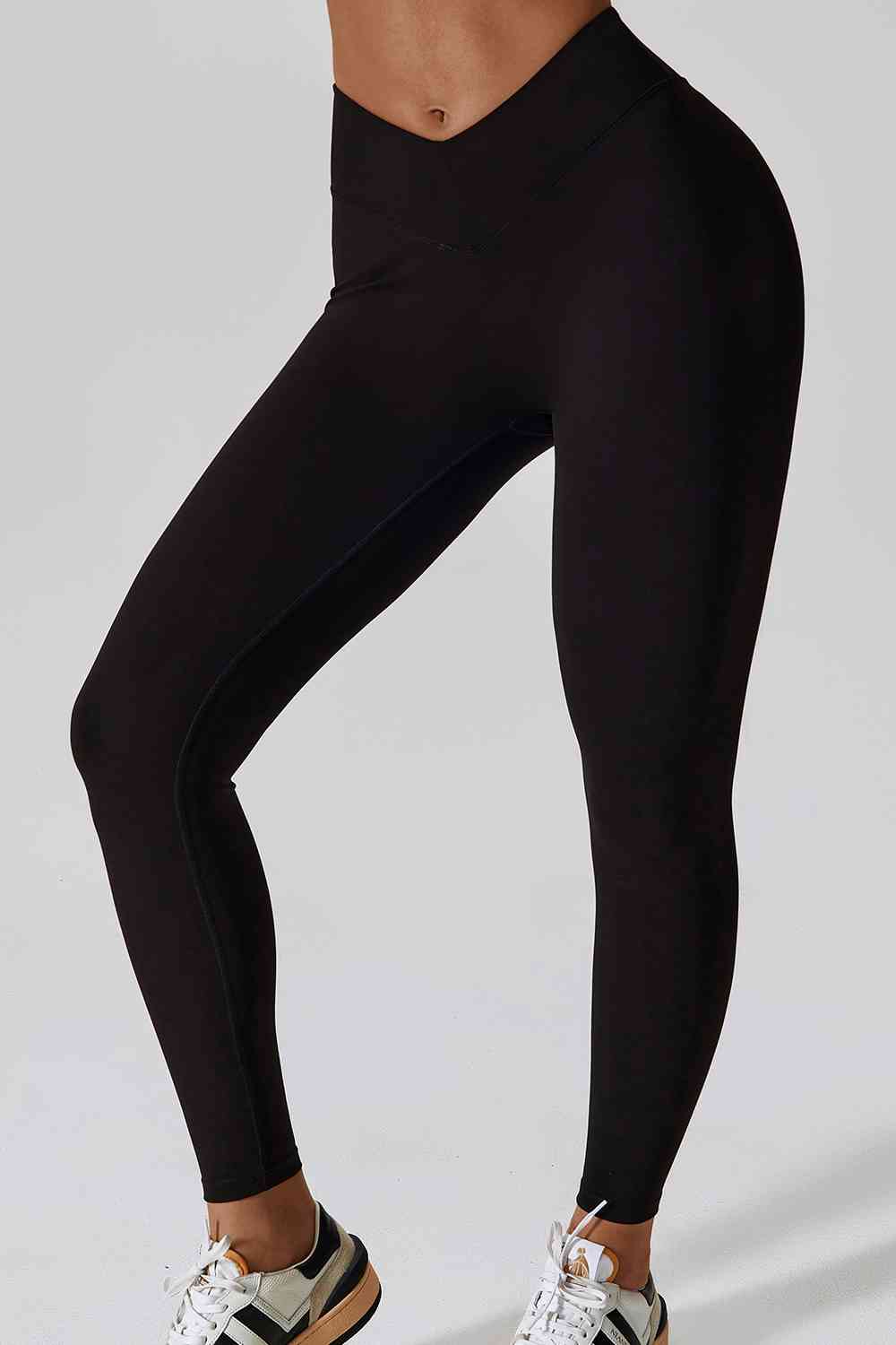 Slim Fit Wide Waistband Sports Leggings - Leggings - Activewear - 5 - 2024