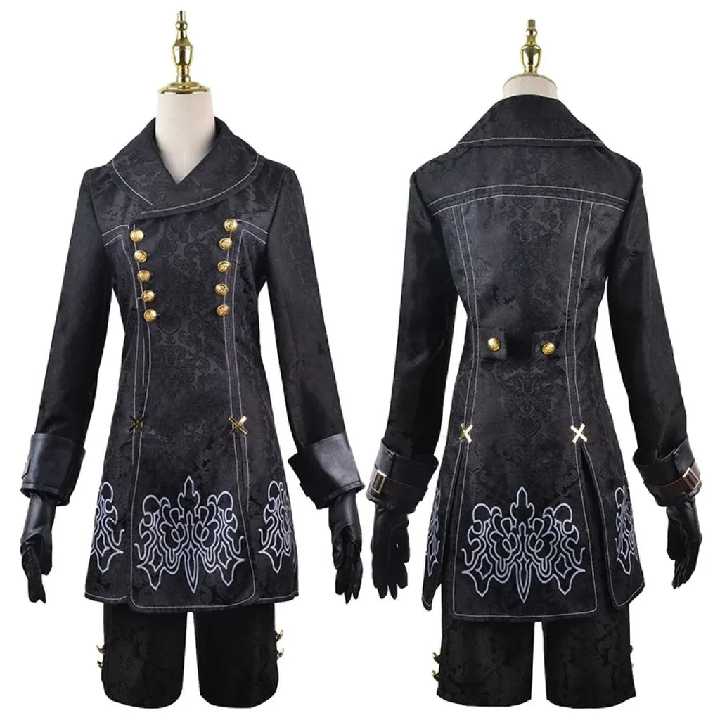 NieR: Automata 9S & 2B Cosplay Costume with Wig and Accessories - Anime - Cosplay - 2