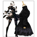 NieR: Automata 9S & 2B Cosplay Costume with Wig and Accessories - Anime - Cosplay - 12