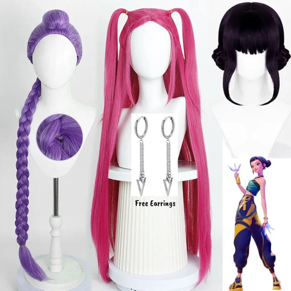 Kpop Demon Hunter Cosplay Wig Set - Cosplay - 1