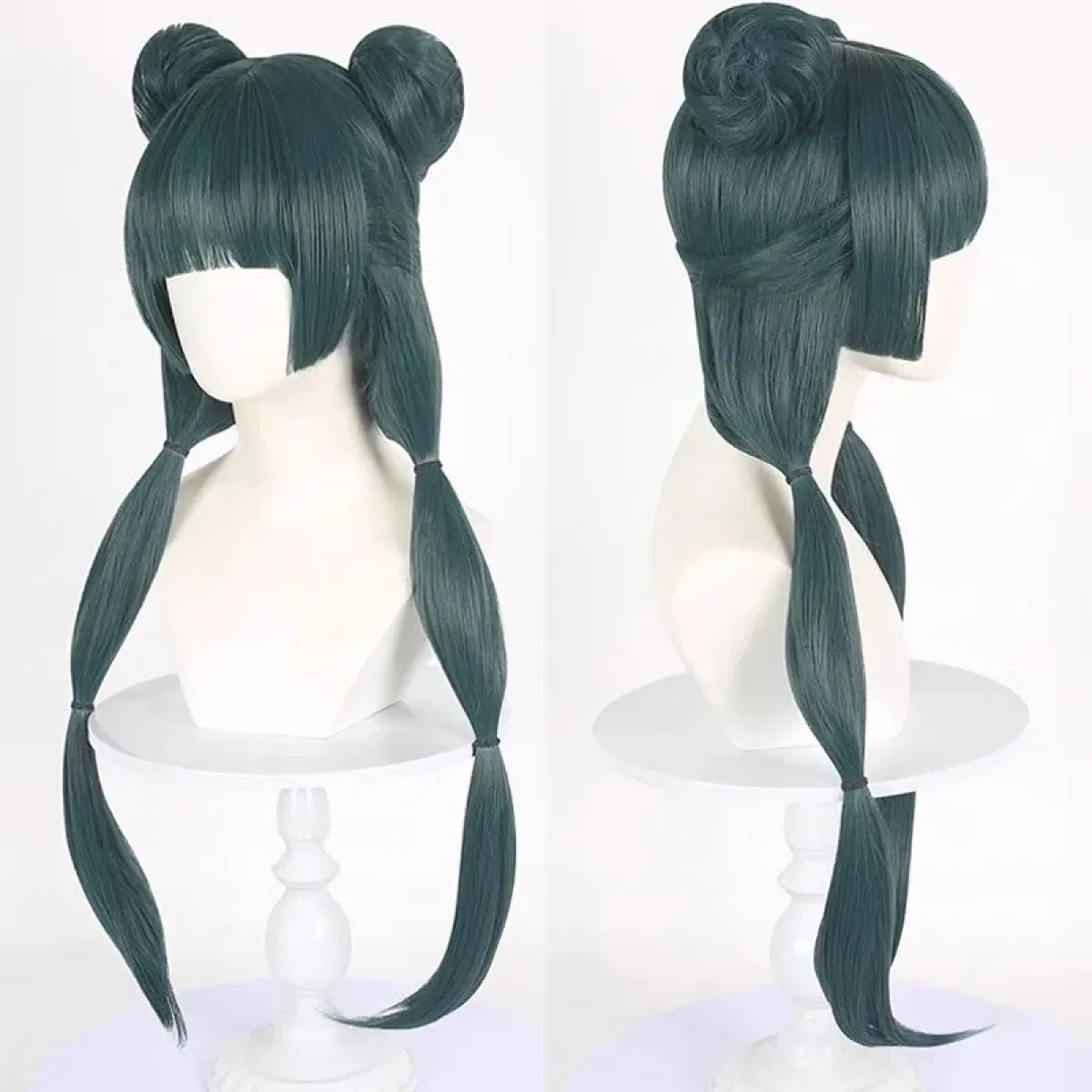 Maomao Green Twin Tail Cosplay Wig Set - Anime - Hair Accessories - 3