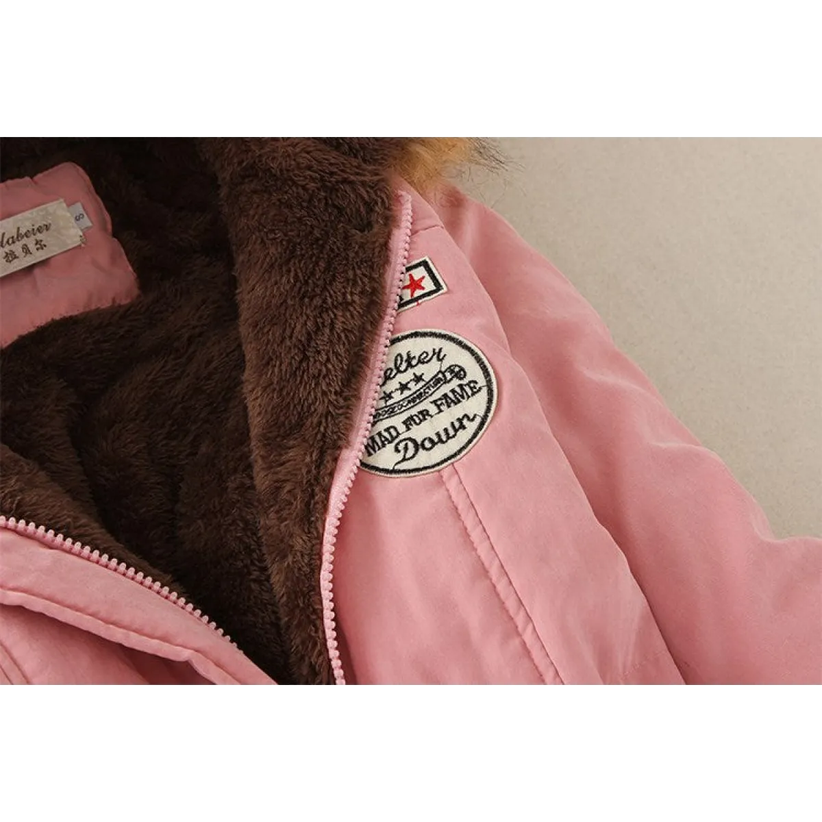 Women’s Winter Cotton Jacket - Hooded Slim Fit Warm Parka - Women’s Clothing & Accessories - Long - Women’s Jackets - 35