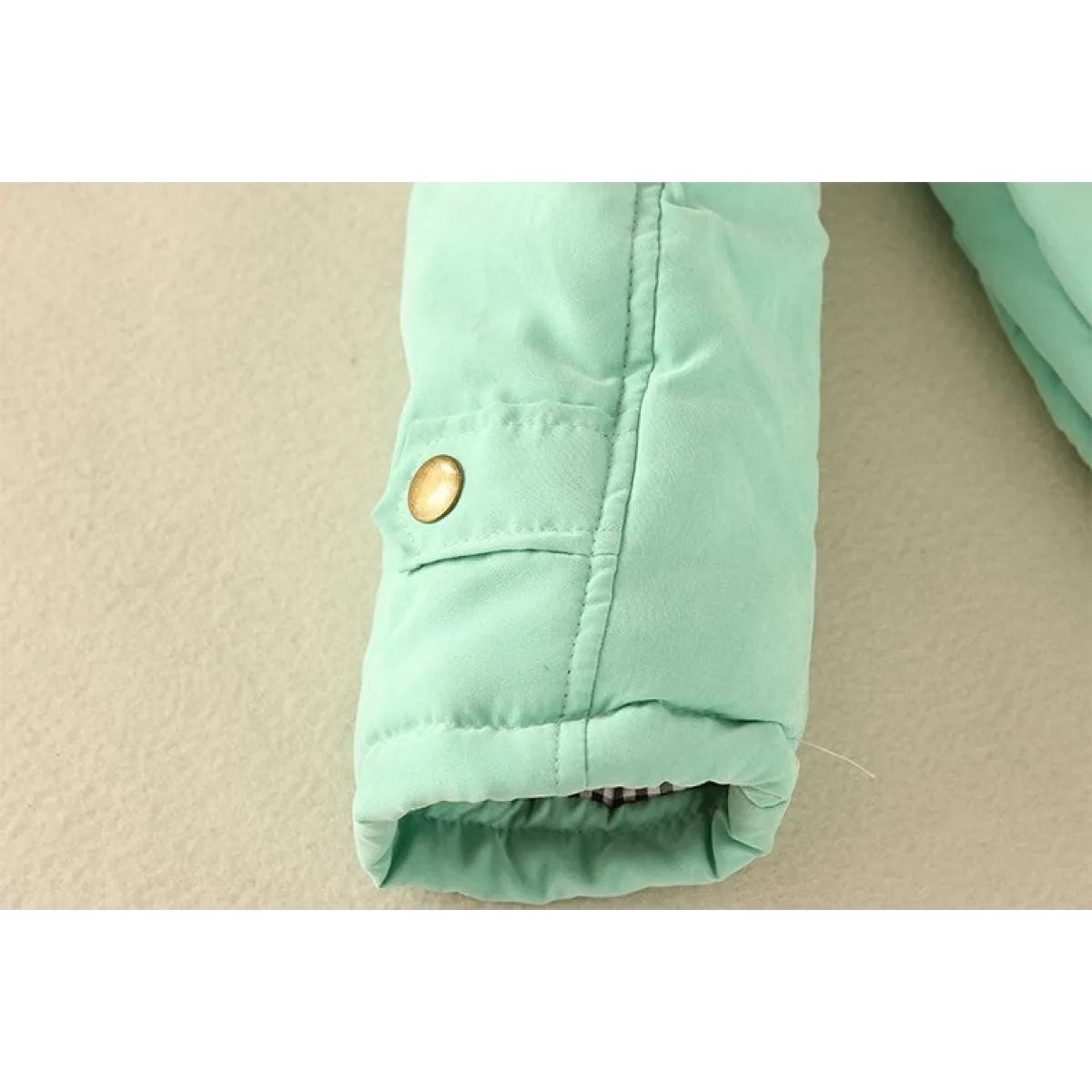 Women’s Winter Cotton Jacket - Hooded Slim Fit Warm Parka - Women’s Clothing & Accessories - Long - Women’s Jackets - 54