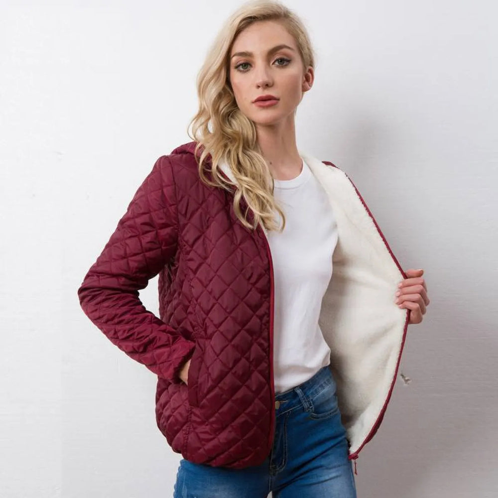 Winter Hooded Coats - Women’s Clothing & Accessories - 1