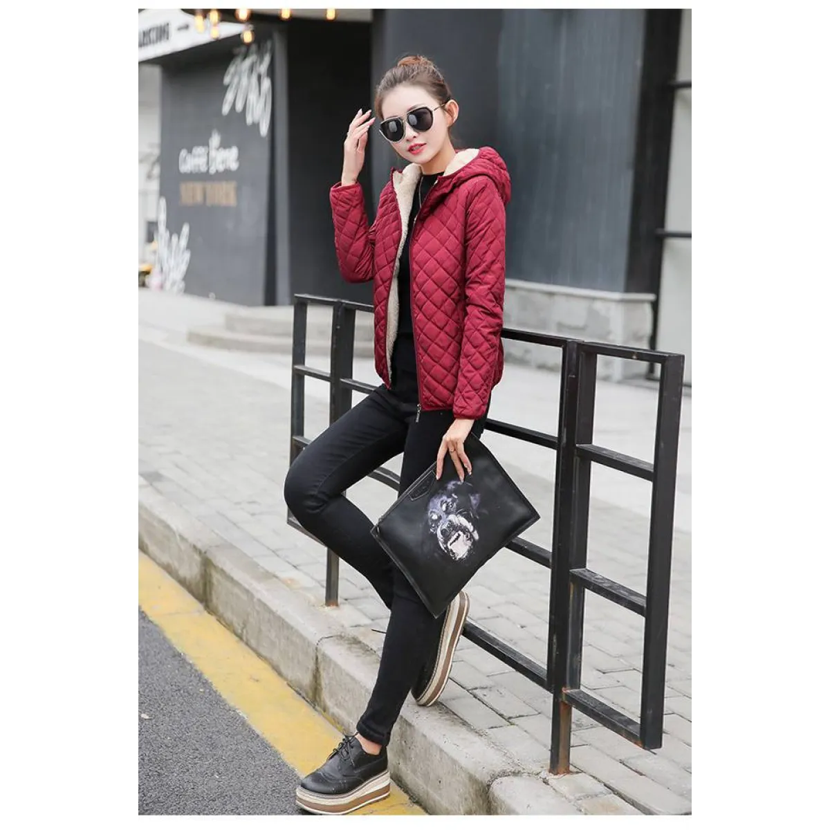 Winter Hooded Coats - Women’s Clothing & Accessories - 6