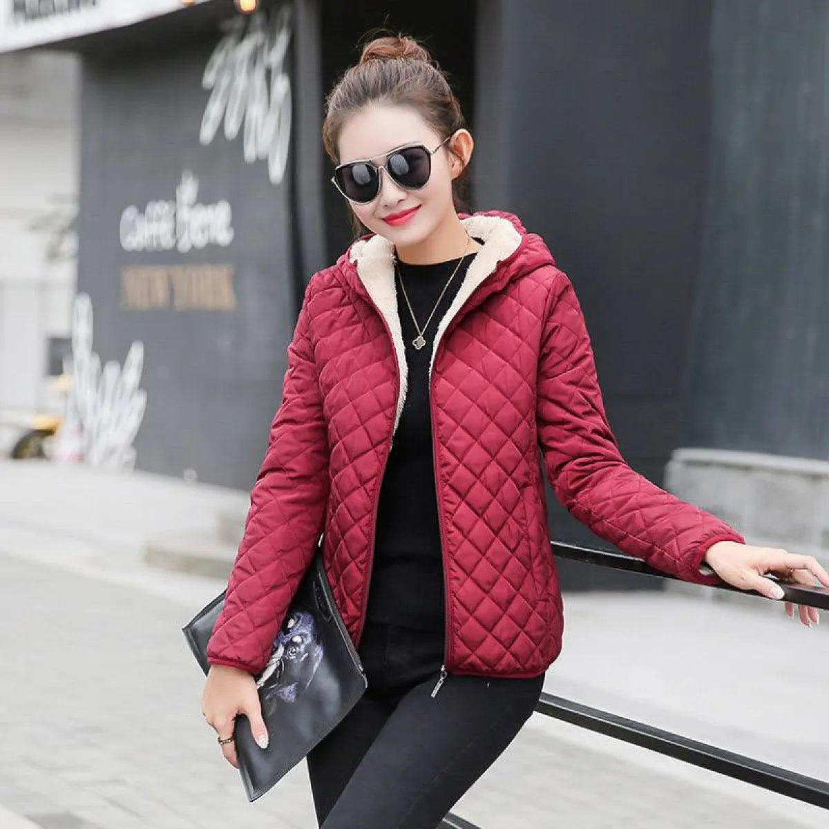 Winter Hooded Coats - Women’s Clothing & Accessories - 8