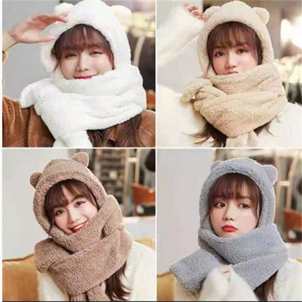 Winter Knitted Cap Sets - Women’s Clothing & Accessories - Scarves - 3 - 2024