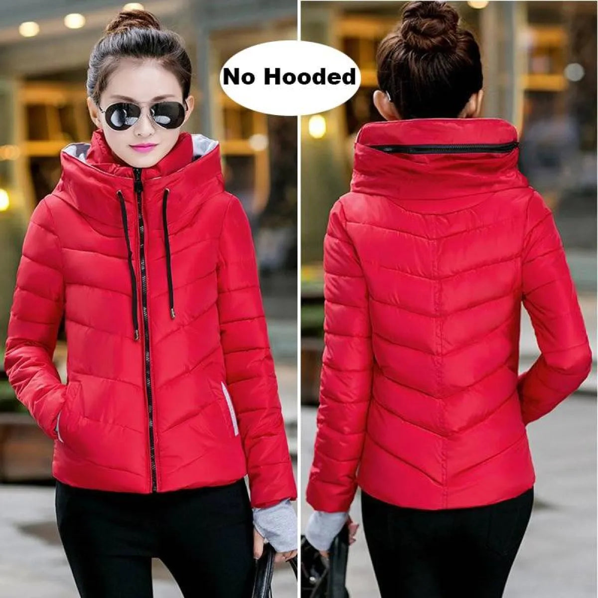 Women’s Winter Puff Jacket - Women’s Clothing & Accessories - 11